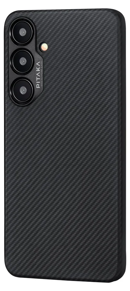 Pitaka MagEZ Case 4 Coque Samsung S24 Plus en Fibre d'Aramide Noire