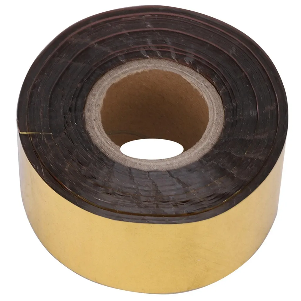 Rotolo Lamina Oro 3cm x 120m per Stampa a Caldo Pelle e Tessuto