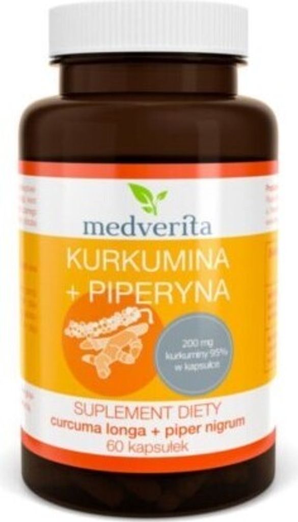Medverita Medverita Curcumina Piperina 60 K Immagine del prodotto 