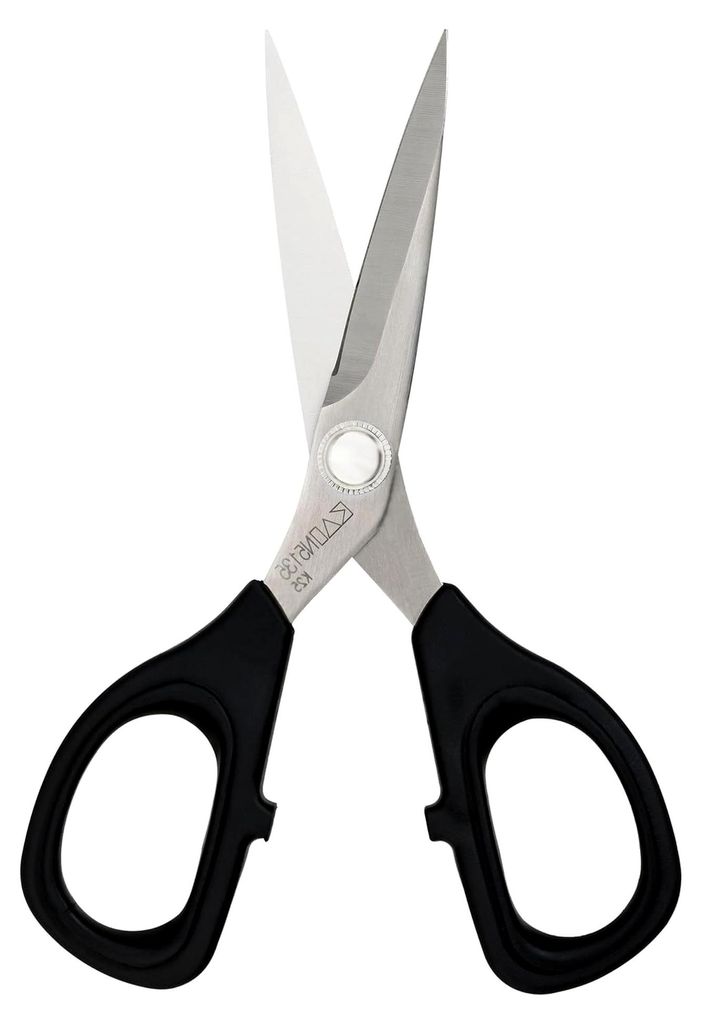 ROBUSO KAI Nähschere | 2215/R/5" | Stoffschere Edelstahl Rostfrei | Vollgummierte Griffe | Schere aus Japan | 13 cm - 5,0