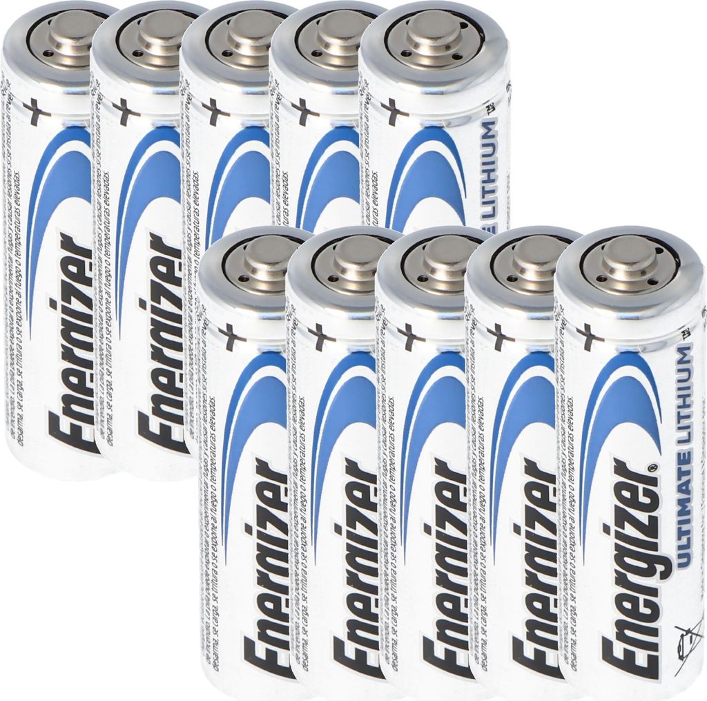 Energizer Ultimate Lithium Batterie 10er Box Energizer AA Batterie 1,5 Volt Batterie Energizer Ultimate Lithium AA 3100mAh