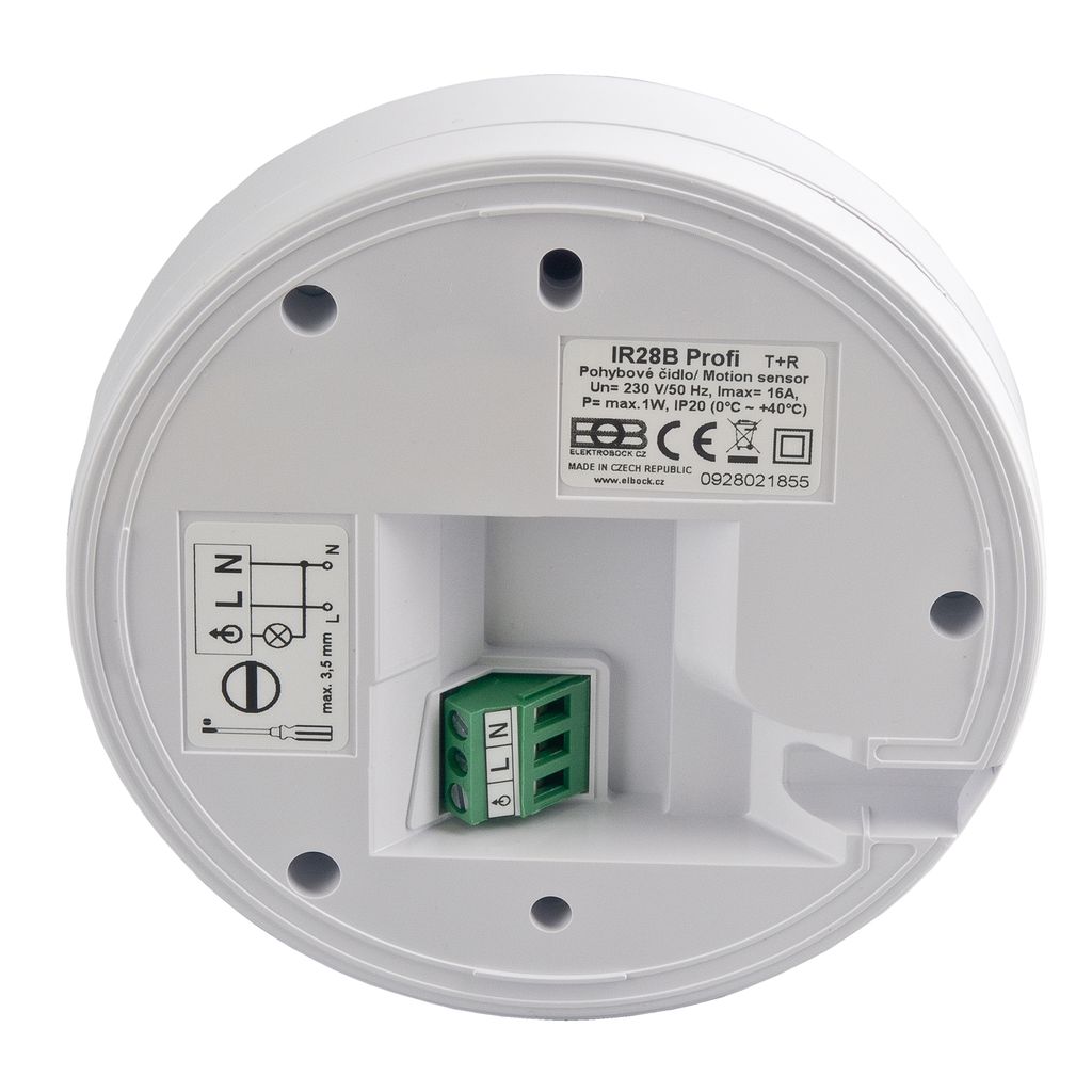 Bewegungsmelder weiß, 360 Grad, IP20, Deckenmontage, LED geeignet