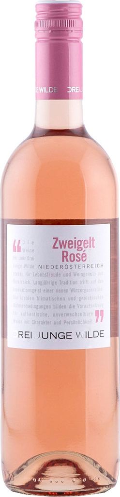 Zweigelt Rosé NÖ QUW Drei Junge Wilde 2021 Niederösterreich Produktbild 