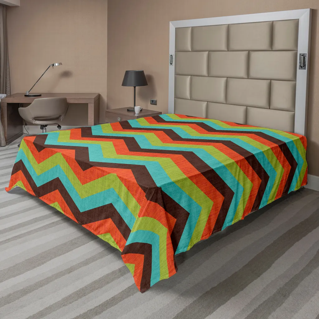 Finitura Professionale per Letti: Lenzuolo ABAKUHAUS 275x260 Zigzag