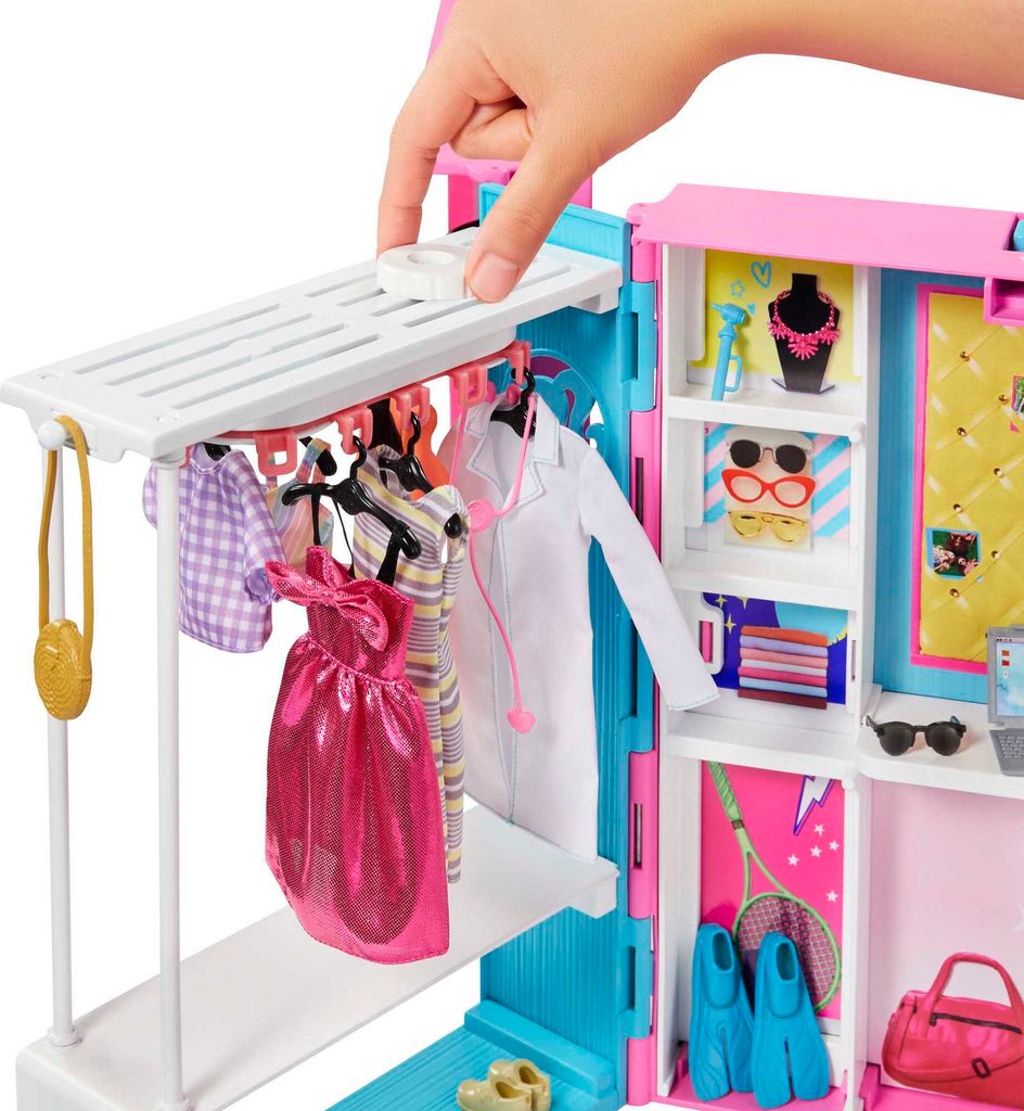 Mattel GBK10 Barbie Traum Kleiderschrank Produktbild 5