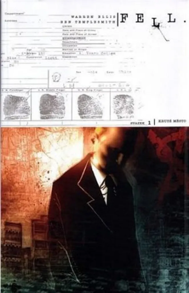 BD Fell - Kruté město par Warren Ellis | Comics noir chez Image