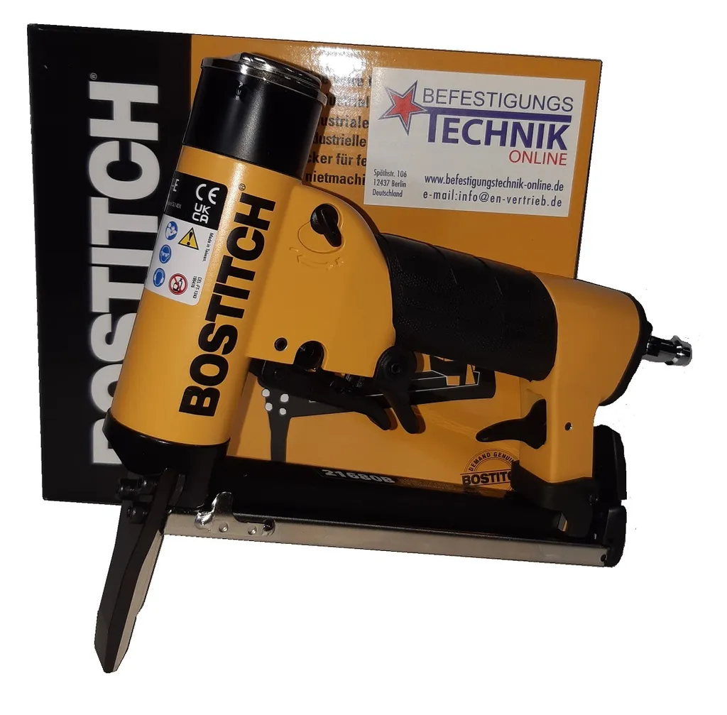 Agrafeuse pour coins difficiles Bostitch 21680B-LN-E 50mm Type 80 et A