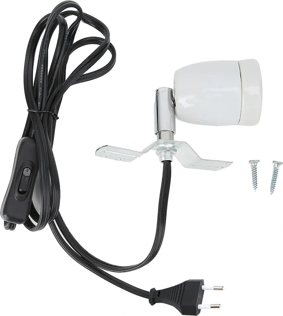 Supporto Lampada Rettili E27 300W - Estetica e Funzionalità