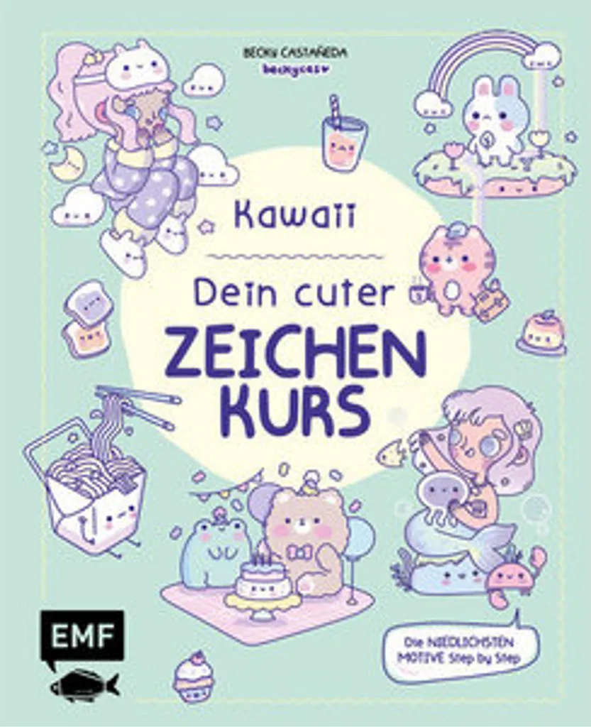 Kawaii! Dein cuter Zeichenkurs : Livre apprendre à dessiner kawaii facile
