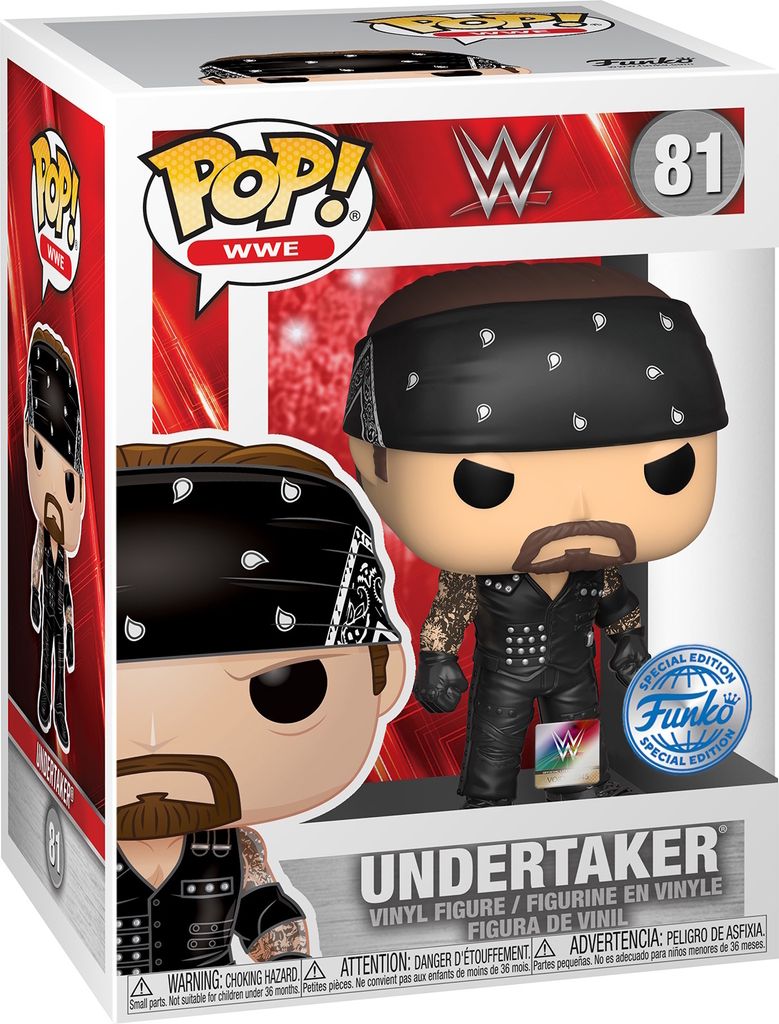 WWE POP! Vinyl Figur Boneyard Undertaker Exclusive 9 cm Produktbild 