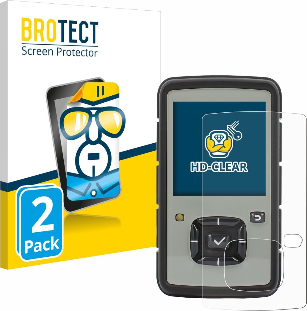 2x Für TPL Birdy Slim Schutzfolie BROTECT Displayschutz Display Schutz Folie Klar Transparent