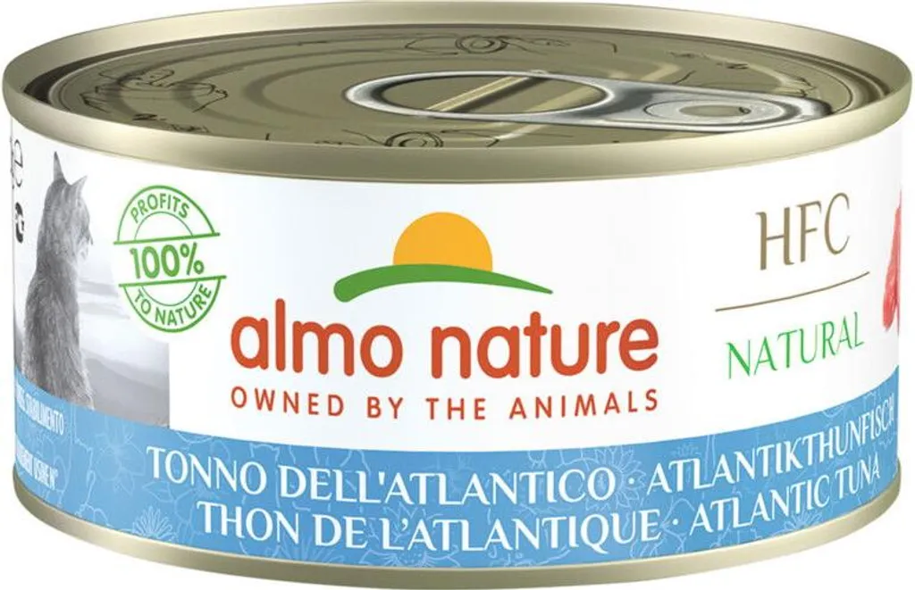 Pâtée pour Chat Almo Nature HFC Thon de l'Atlantique en Lot de 24
