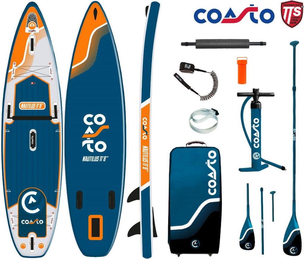 COASTO NAUTILUS 11.8 SUP Board Stand Up Paddle Surf-Board Immagine del prodotto 