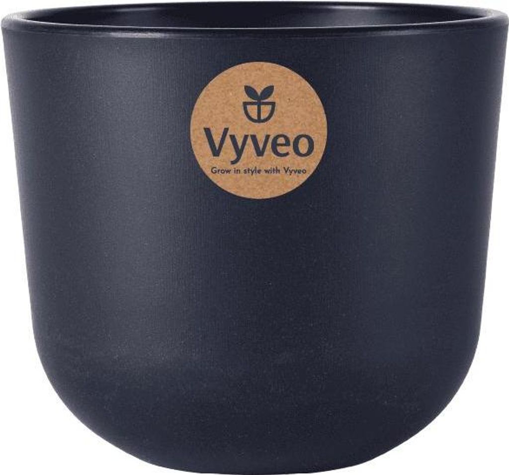 Vyveo - Blumentopf Soren - Schwarz - 25x22