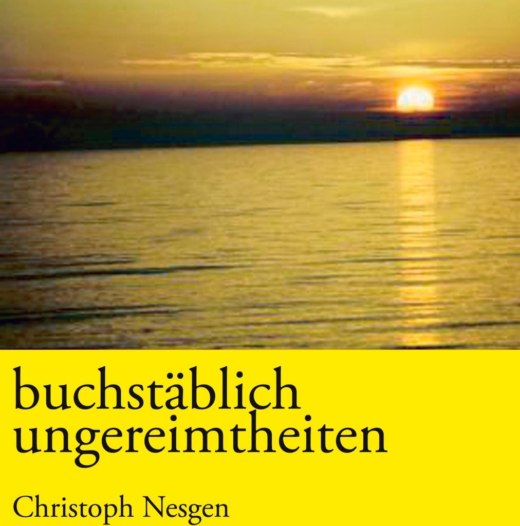 buchstäblich ungereimtheiten