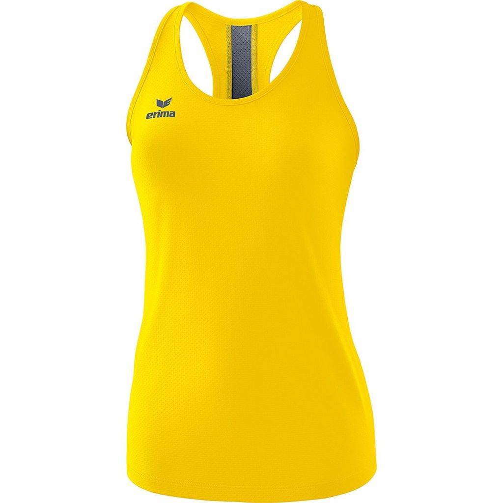 Erima Squad Tanktop Damen - Gelb / Schwarz / Slate Grey | Größe: 44