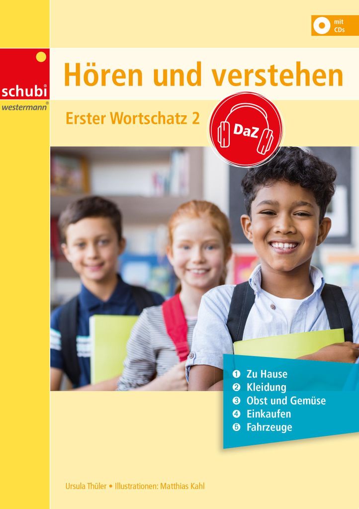 Hören und Verstehen DaZ. Erster Wortschatz Band 2 Produktbild 
