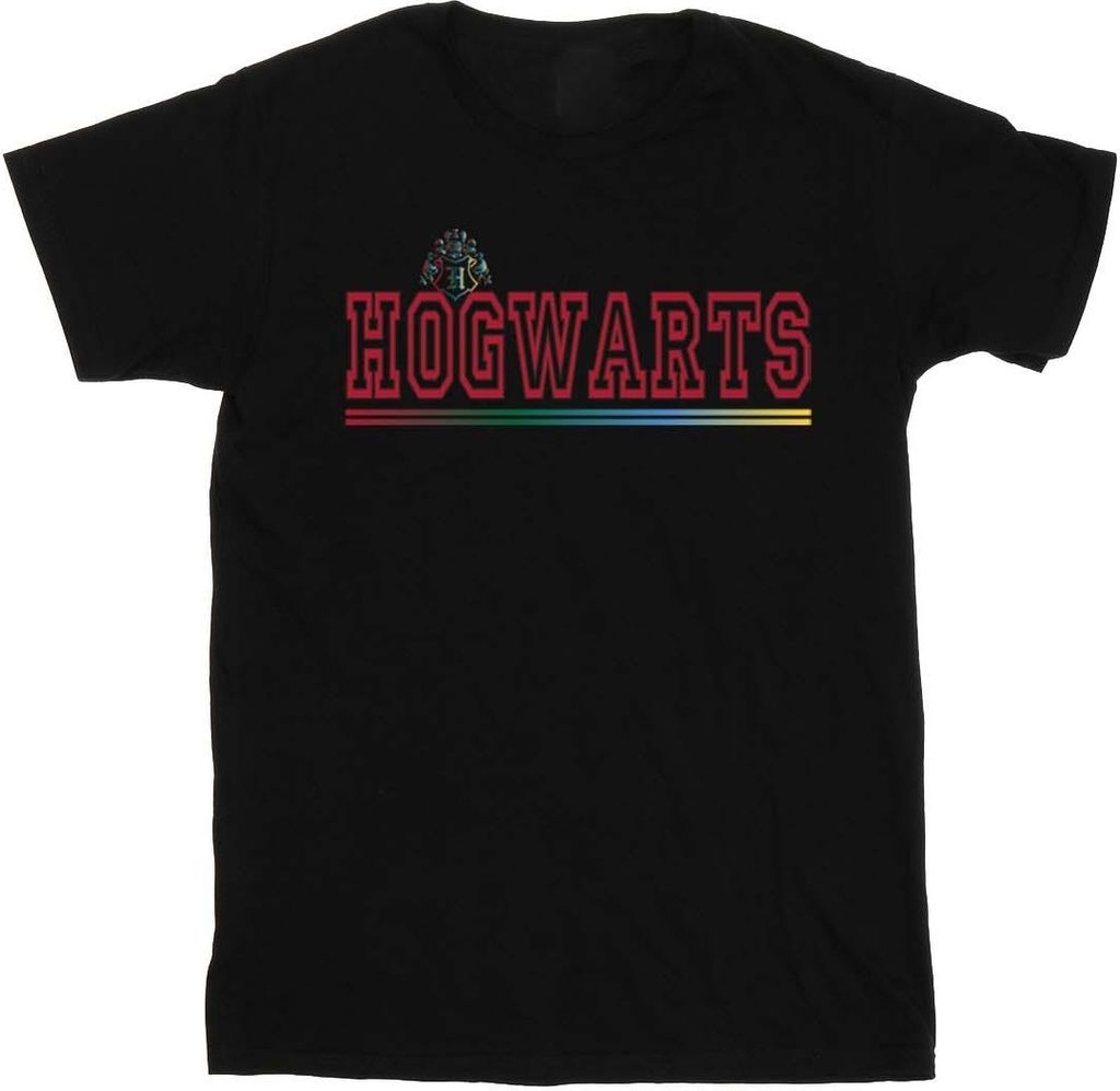 Harry Potter - "Hogwarts" T-Shirt für Herren BI30652 (S) (Schwarz)