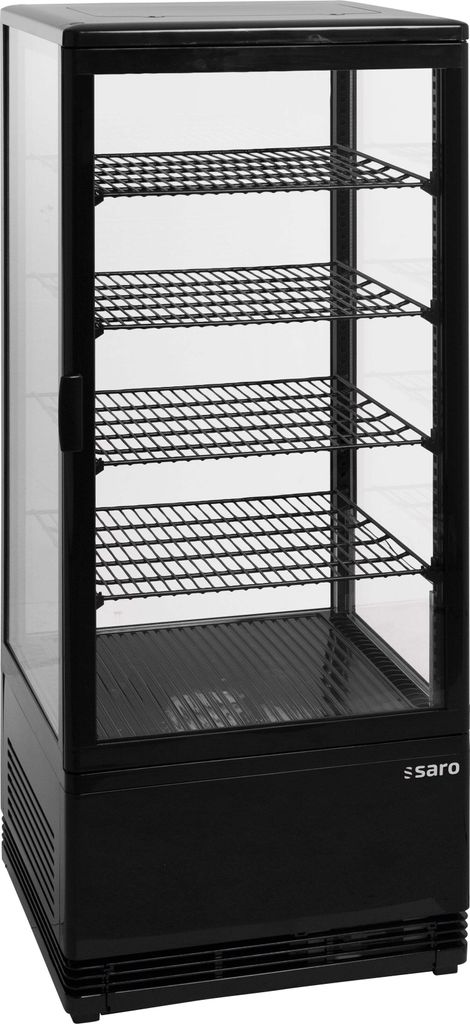 SARO Kühlvitrine Modell SC 100 schwarz Produktbild 