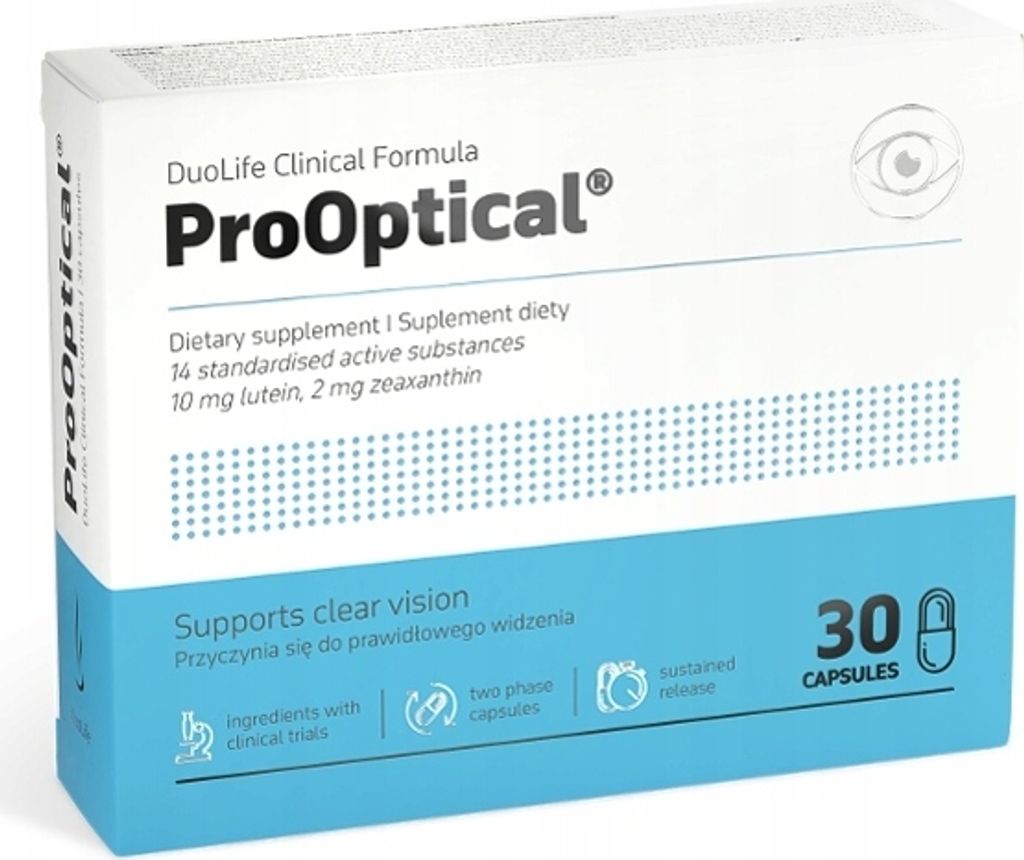 Nahrungsergänzungsmittel Duolife Lutein Kapseln 30 Ml 30 Stk. Prooptisch