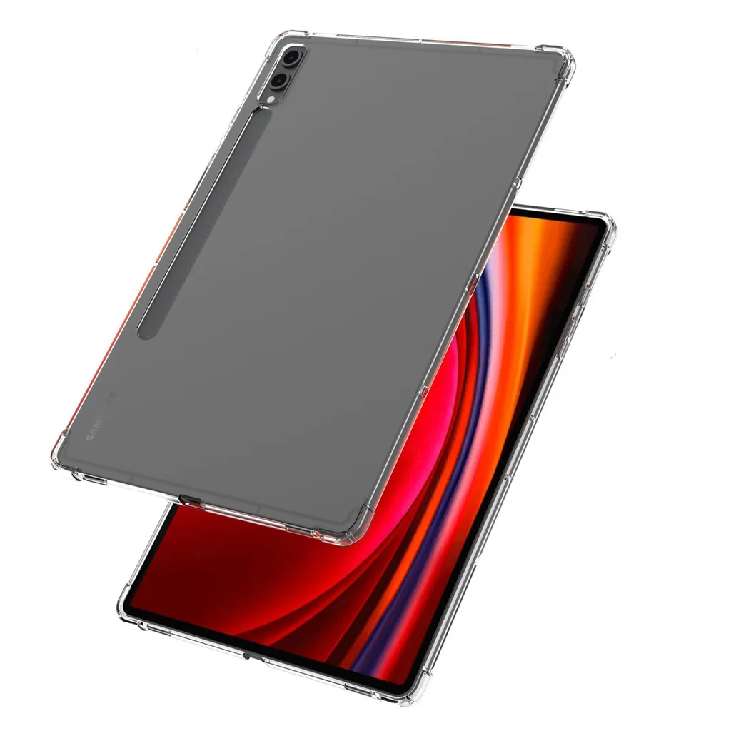 imoshion Custodia protettiva Samsung Galaxy Tab S9 Plus, Samsung Galaxy Tab S10 Plus Custodia Anti Shock Back Cover Custodia per telefono cellulare per Samsung Galaxy Tab S9 Plus, Samsung Galaxy Tab S10 Plus - Trasparente - 3
