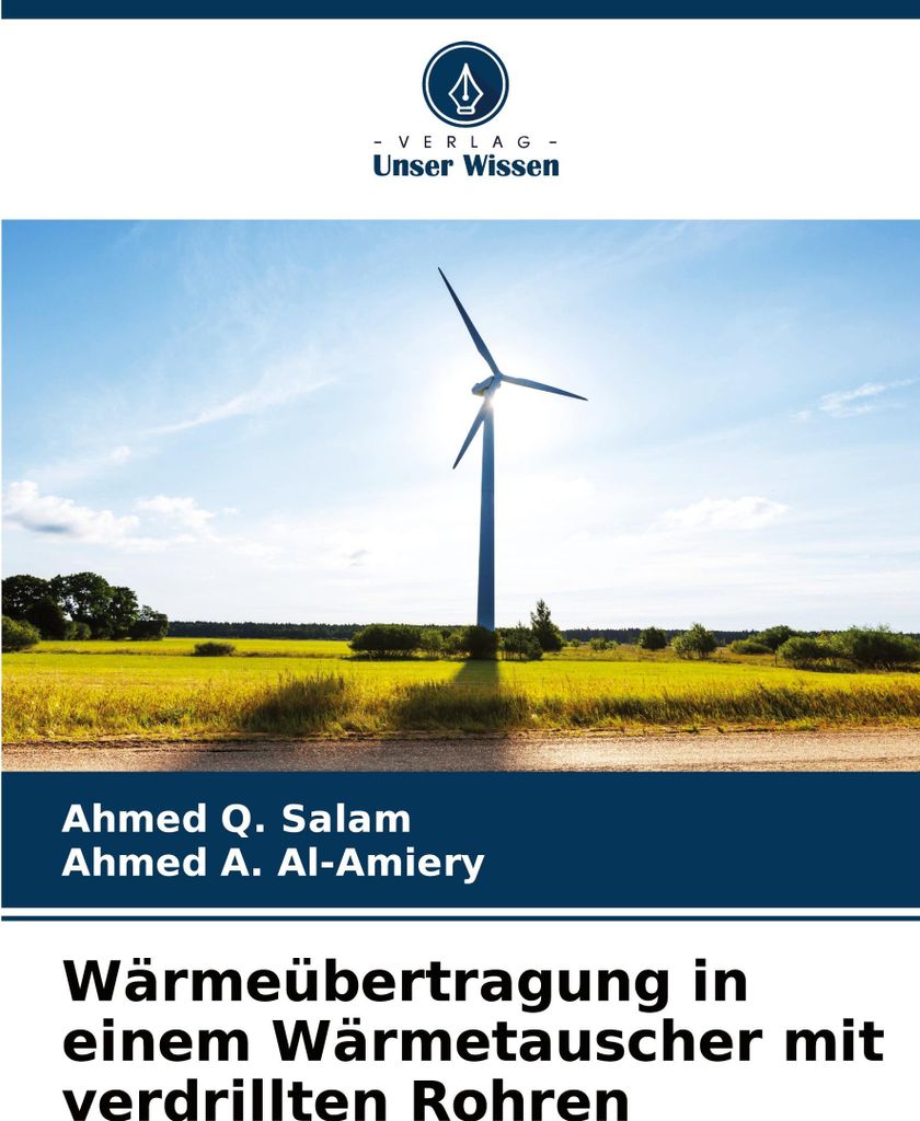 Wärmeübertragung in einem Wärmetauscher mit verdrillten Rohren