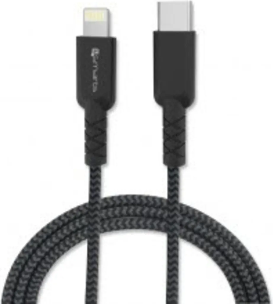 Câble de Charge Rapide USB-C vers Lightning 4Smarts RAPIDCord Mfi Blanc