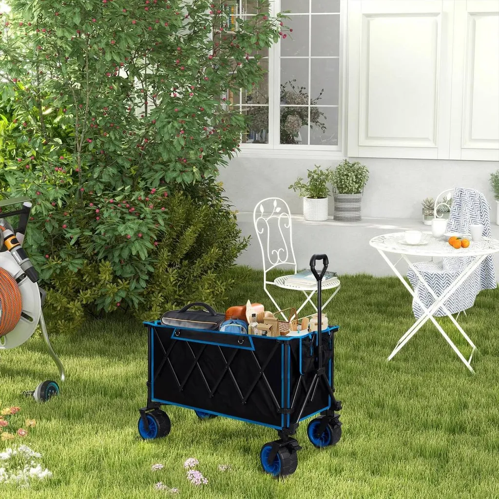 Chariot de transport grande capacité Rootz Ultimate - Pliable et solide