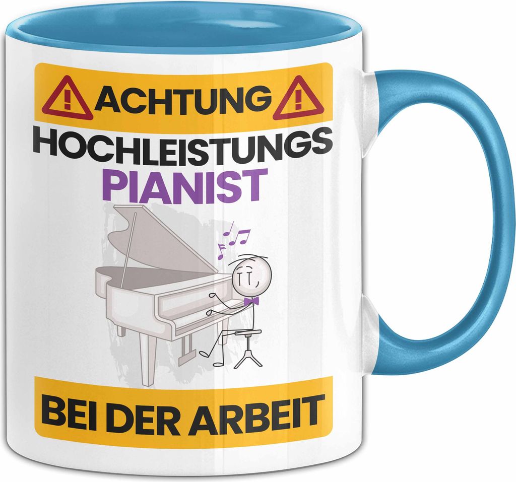 Pianist Tasse Geschenk Lustiger Spruch Geschenkidee für Produktbild 