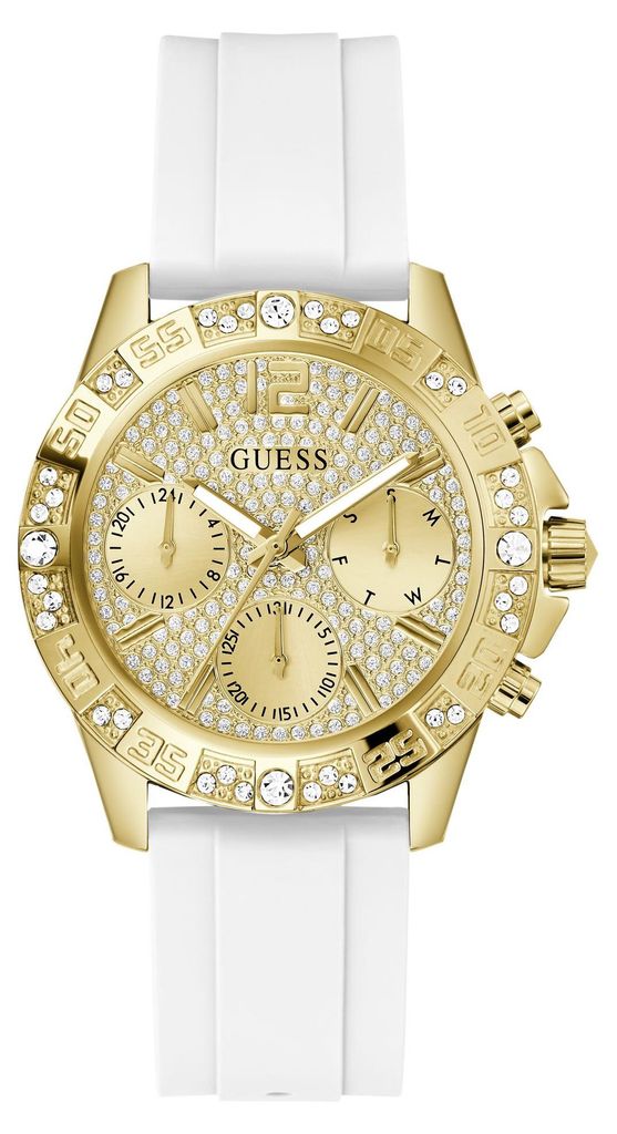 Guess Damen Uhr Armbanduhr MAJESTY GW0772L3 Silikon Produktbild 