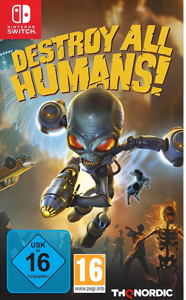 Destroy All Humans Nintendo Switch-Spiel Produktbild 