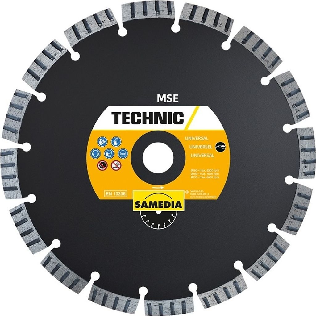 Samedia MSE Diamant-Trennscheibe Beton Ø 180 mm