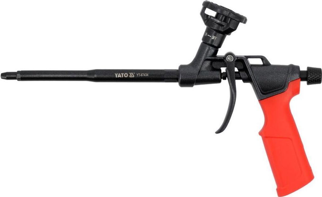 PU Schaumpistole Bauschaumpistole Pistolenschaum Montageschaum mit Absperventil 330 mm
