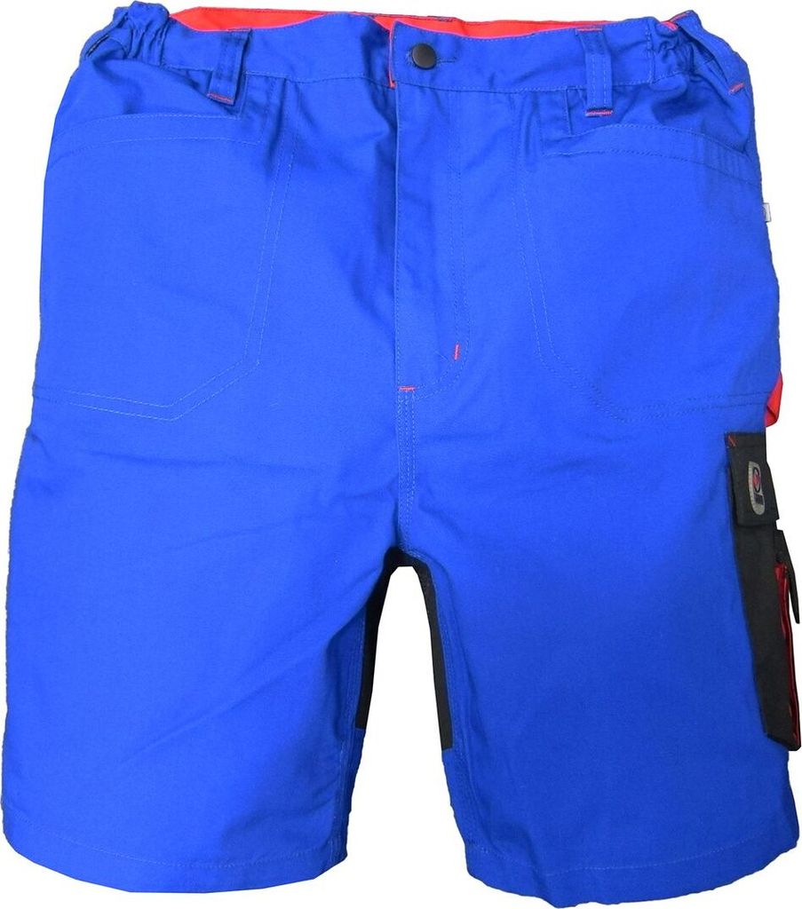 TERRAX WORKWEAR Herren Shorts, Royal, Rot, Farbe:Royal/Rot, Größe:54