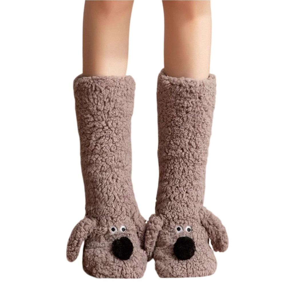 Kuschelsocken Damen Flauschige Socken Flauschig Warme Produktbild 