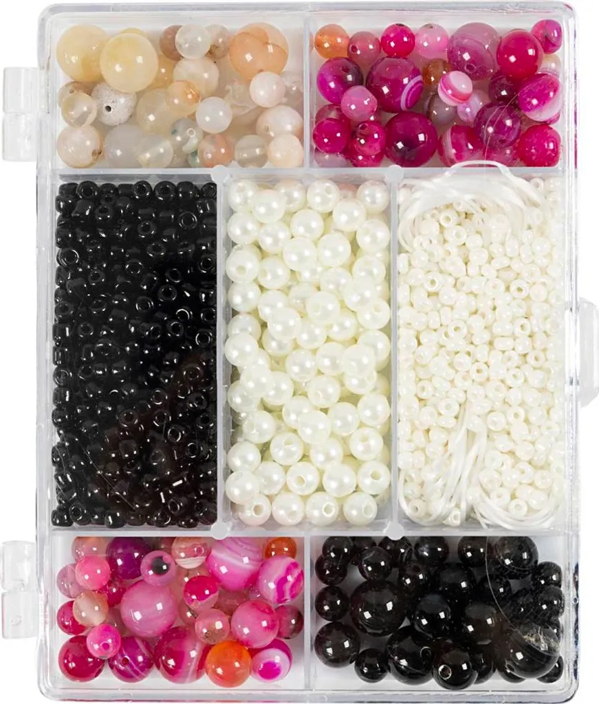 Faire soi-même des bijoux en agate de qualité avec ce kit DIY multicolore