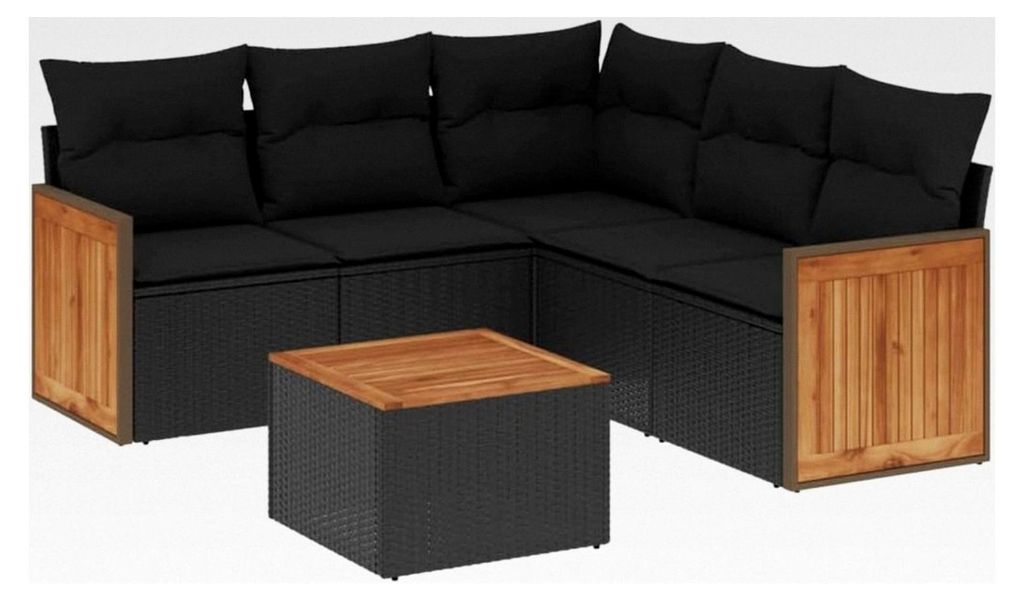 Gartenlounge für Balkon mit Stauraum, Ecklounge, klein, Garten Lounge Sofa, Outdoor Sitzecke, Balkon Loungemöbel, Gartensofa, Ecksofa, Balkonmöb...