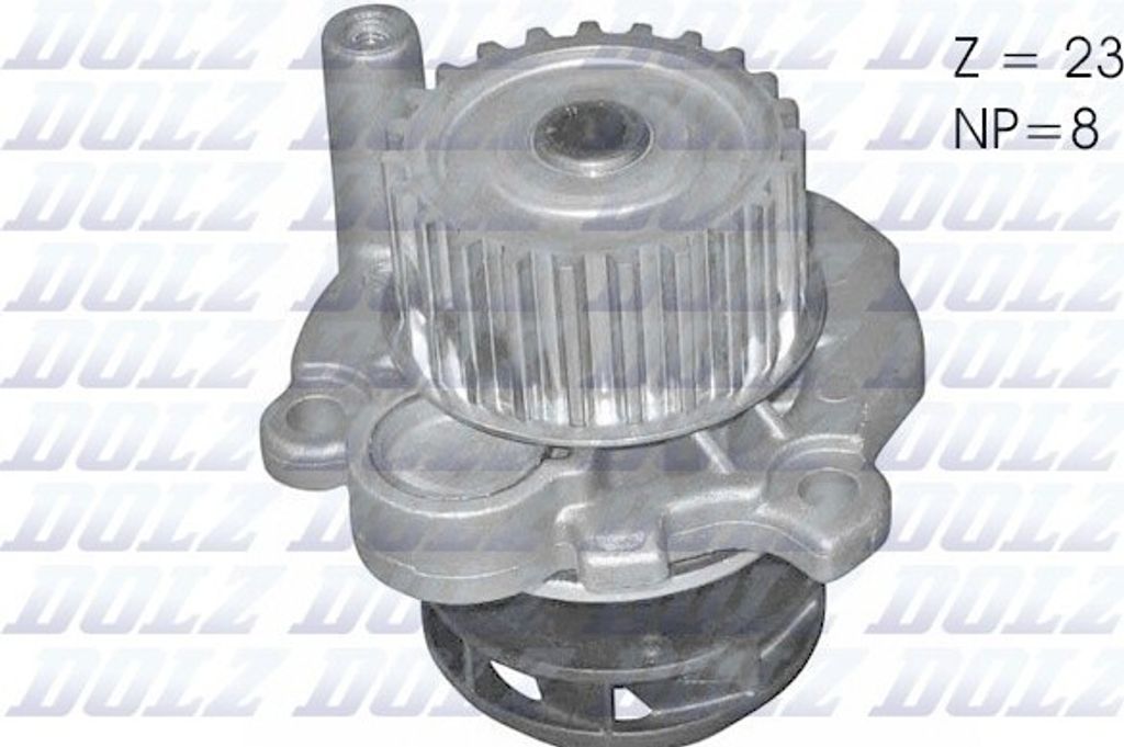 DOLZ Kühlmittelpumpe Wasserpumpe für VW Golf IV Schrägheck (1J1) A186