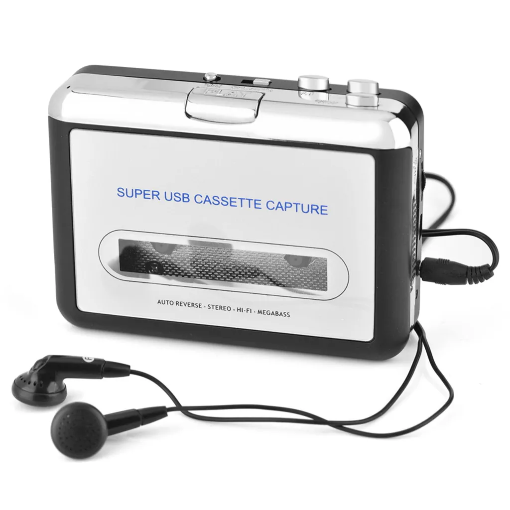 Cassette to MP3 Converter USB - Stile Vintage e Tecnologia Digitale