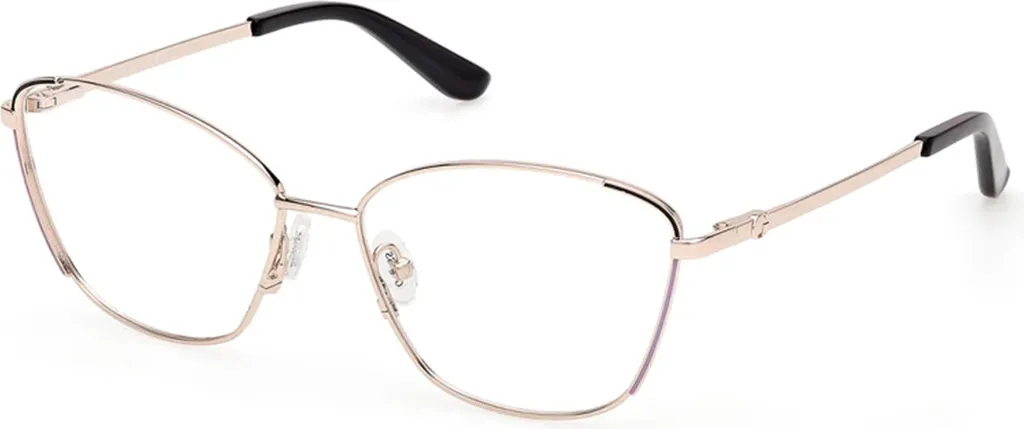 Lunettes Guess GU50224 Gold pour le travail - Monture optique sobre