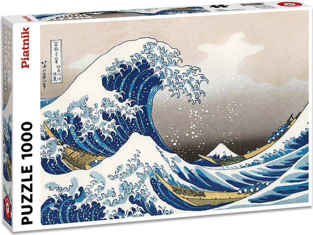 PIATNIK Kanagawa Big Wave Puzzle 1000 Teile Produktbild 