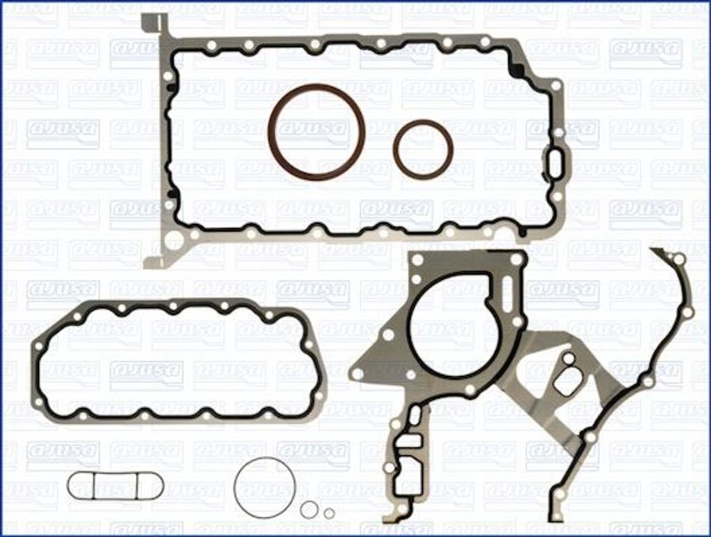AJUSA 54098400 Dichtungssatz Kurbelgehäuse für OPEL Frontera B SUV (U99) für SAAB 9-5 (YS3E) für VAUXHALL Frontera Mk II (B) SUV (U99)