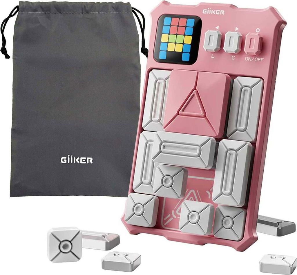 Giiker Super-Slide-Puzzlespiel – Pink
