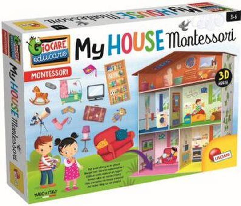 Montessori-Spiel „Mein Zuhause“ Produktbild 