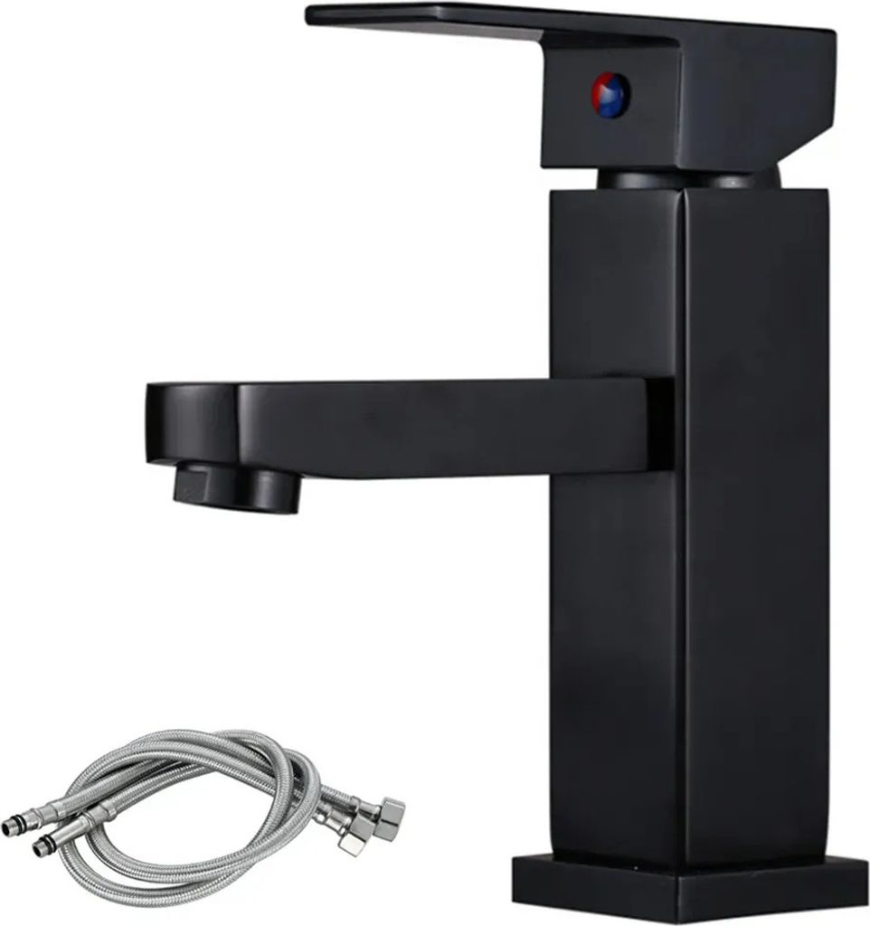 LAMON Wasserhahn Bad Wasserfall Waschtischarmatur Produktbild 5