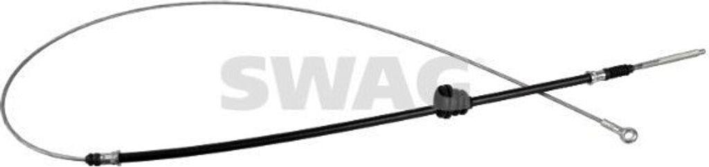 SWAG Handbremsseil Seilzug Feststellbremse passend für MERCEDES-BENZ 100 Bus (631) Vorne 10 91 7290