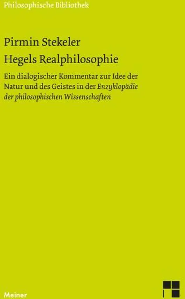 Hegels Realphilosophie : Analyse critique et système de la nature