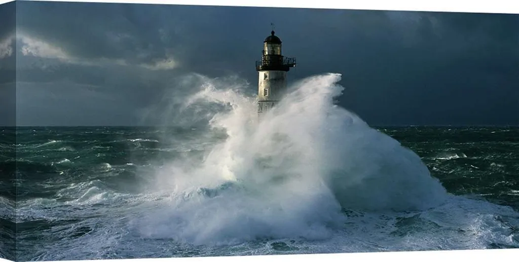 Caratteristiche Tecniche Quadro Jean Guichard Phare d'Ar-Men 70x35