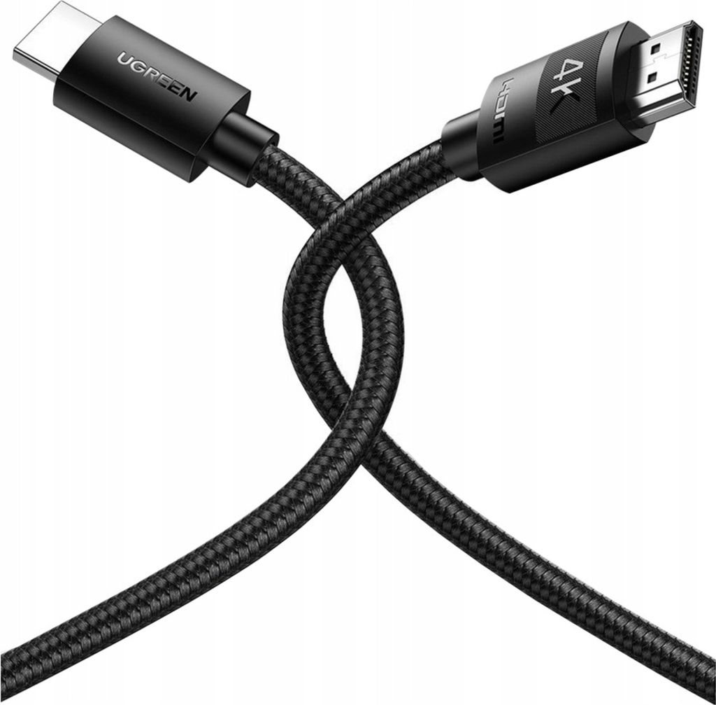 Cavo Hdmi Ugreen Hd119, 4K 60Hz, 1M (Czarny) Immagine del prodotto 