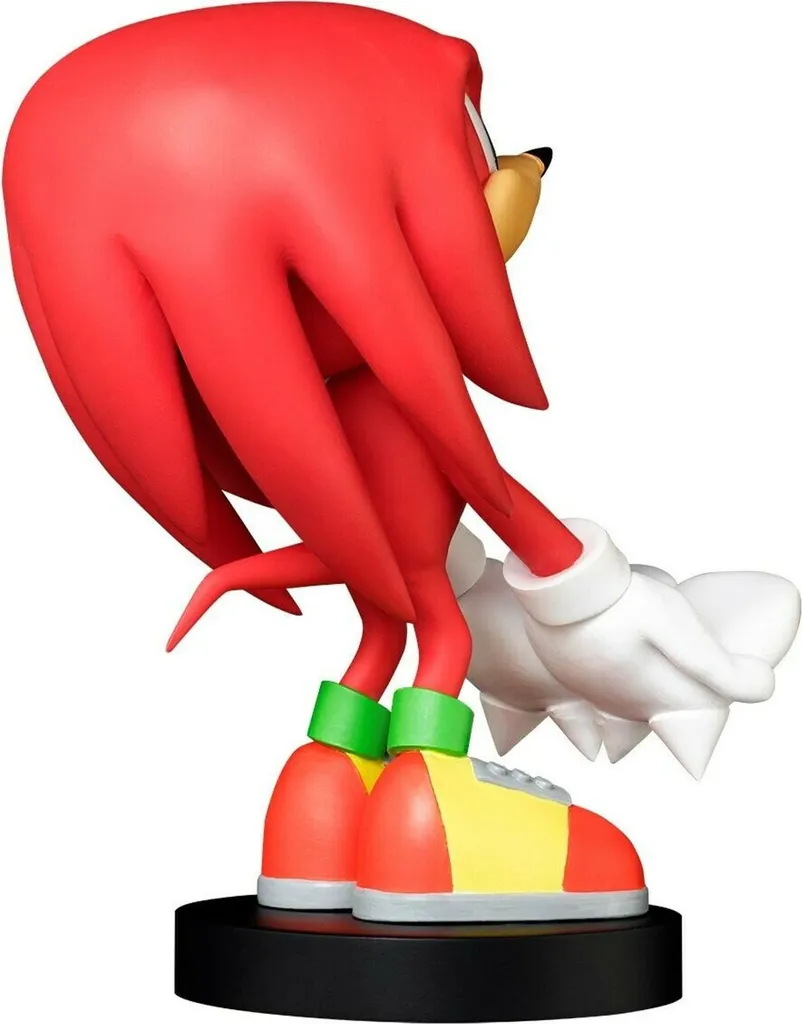 Statue Support Knuckles Sonic 21cm avec Bras Robustes Cable Guy Rouge - 13